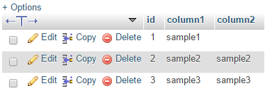 myql Copy values from one column to another except some values