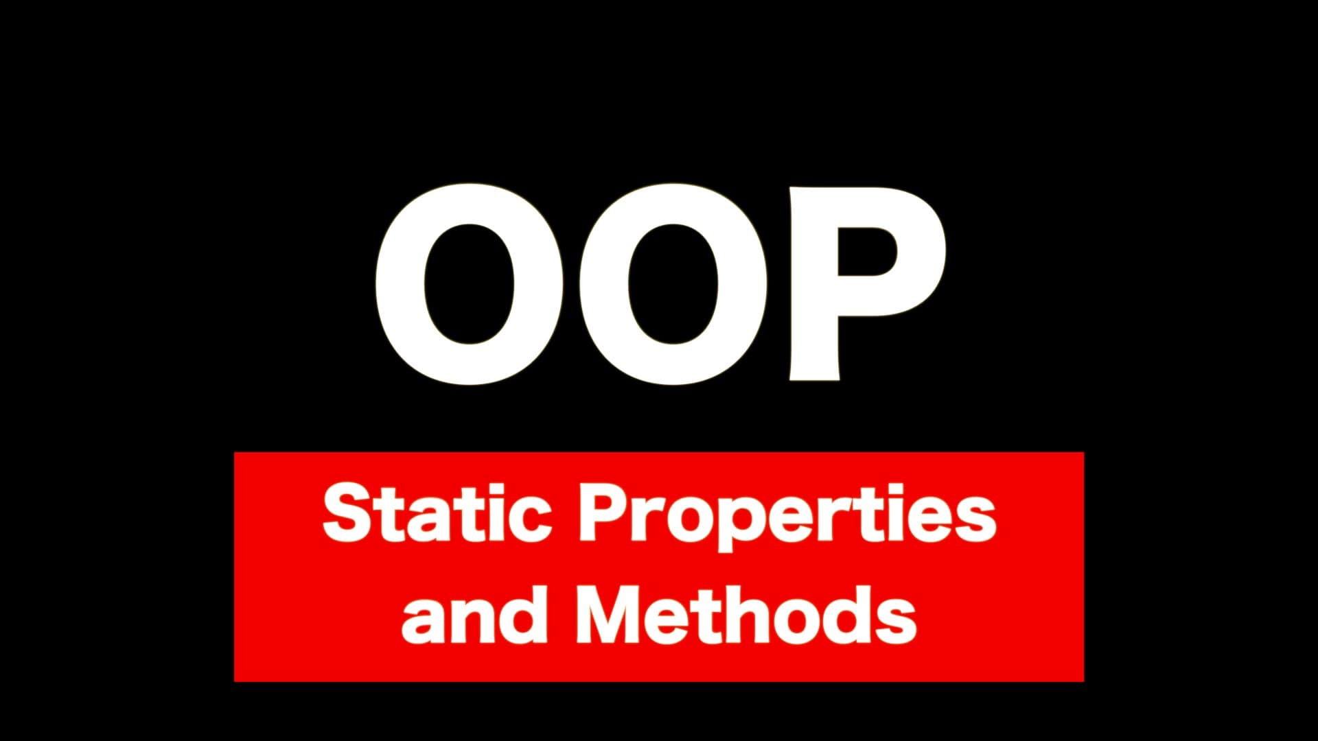 Static Methods and Properties in PHP with Example